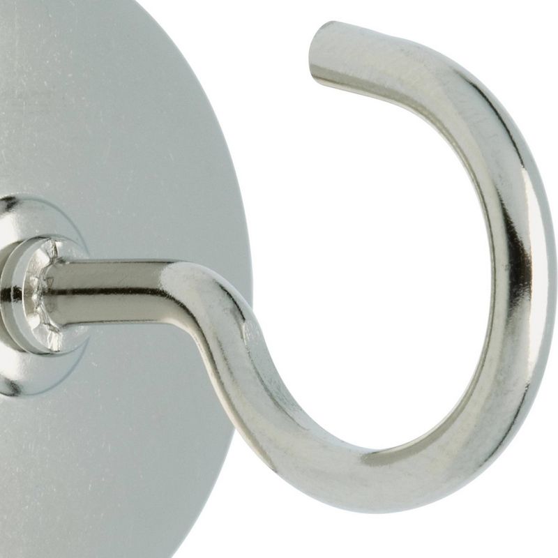 Liberty Magnetic Decorative Hooks Chrome