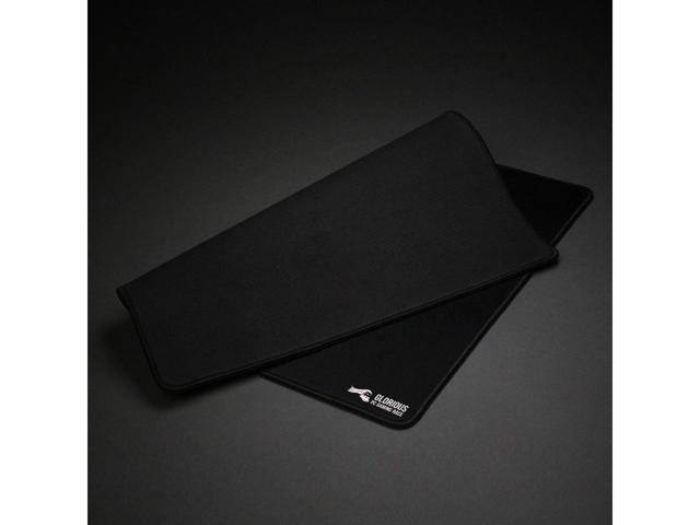 High Quality Glorious Gaming Mouse Mat / Pad - Thick , Large, Stitched Edges,  Mousepad | 48"x24"x0.12" (G-XXXL) , Large, Wide (XLarge) Black Cloth Mousepad, Stitched Edges | 48x24" (G-3XL)