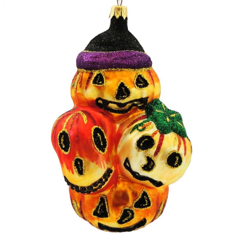 Larry Fraga Pumpkin Patch Halloween Ornament Pumpkin  -  Tree Ornaments