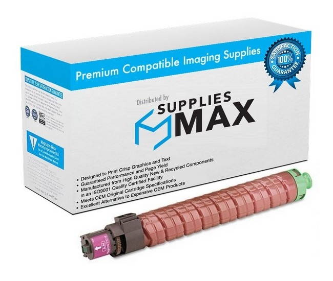 SuppliesMAX Compatible Replacement for 006R03909 Magenta Toner Cartridge (22500 Page Yield) - Equivalent to Ricoh 841851 / TYPE MP-C6003