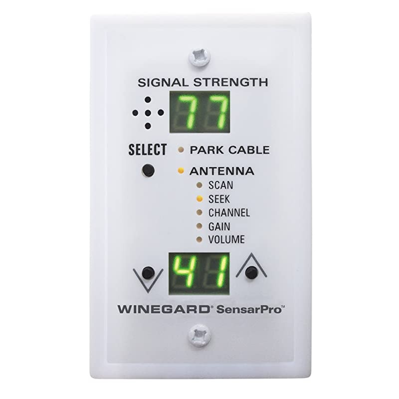 RFL342 SensarPro White TV Signal Strength Meter