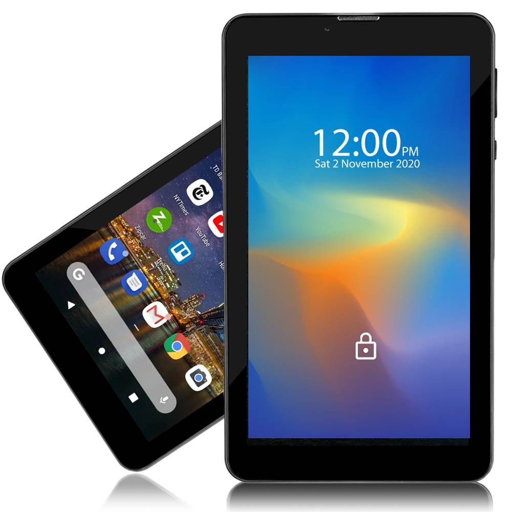 Indigi Tablet PC+4G LTE Phone (Factory Unlocked) 7.0" Android 9.0 Pie WiFi DualSim Tablet - Free 32gb microSD