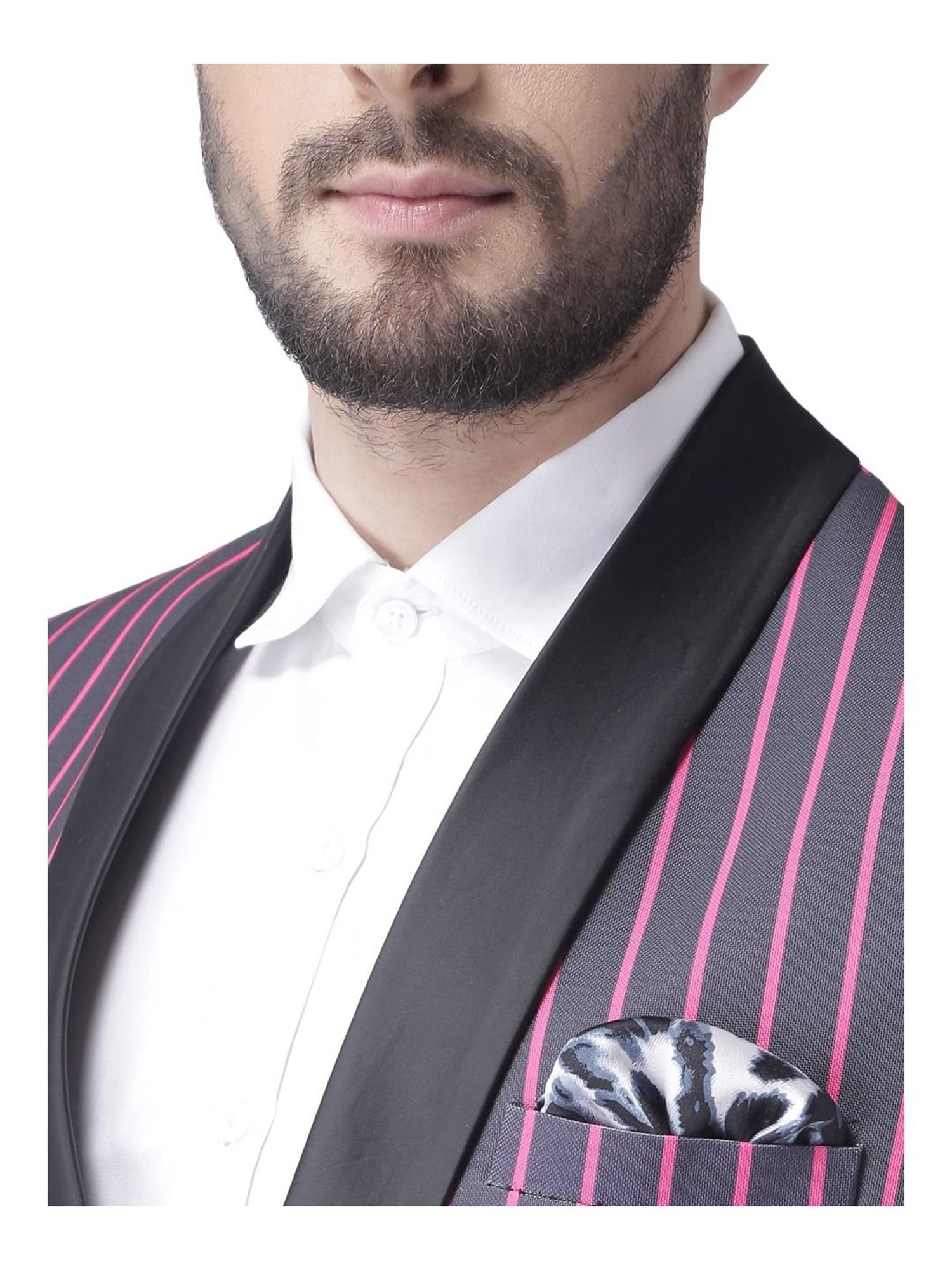 Hang Up Multicolor Regular Fit Printed Blazer