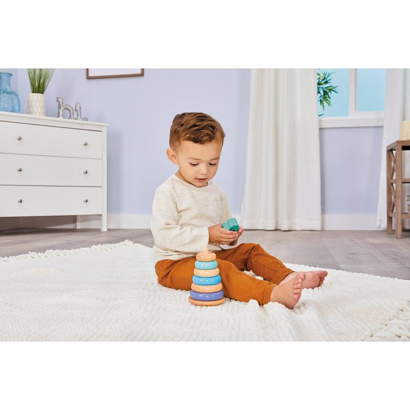 Wooden Critters Shape Stacker - Dino