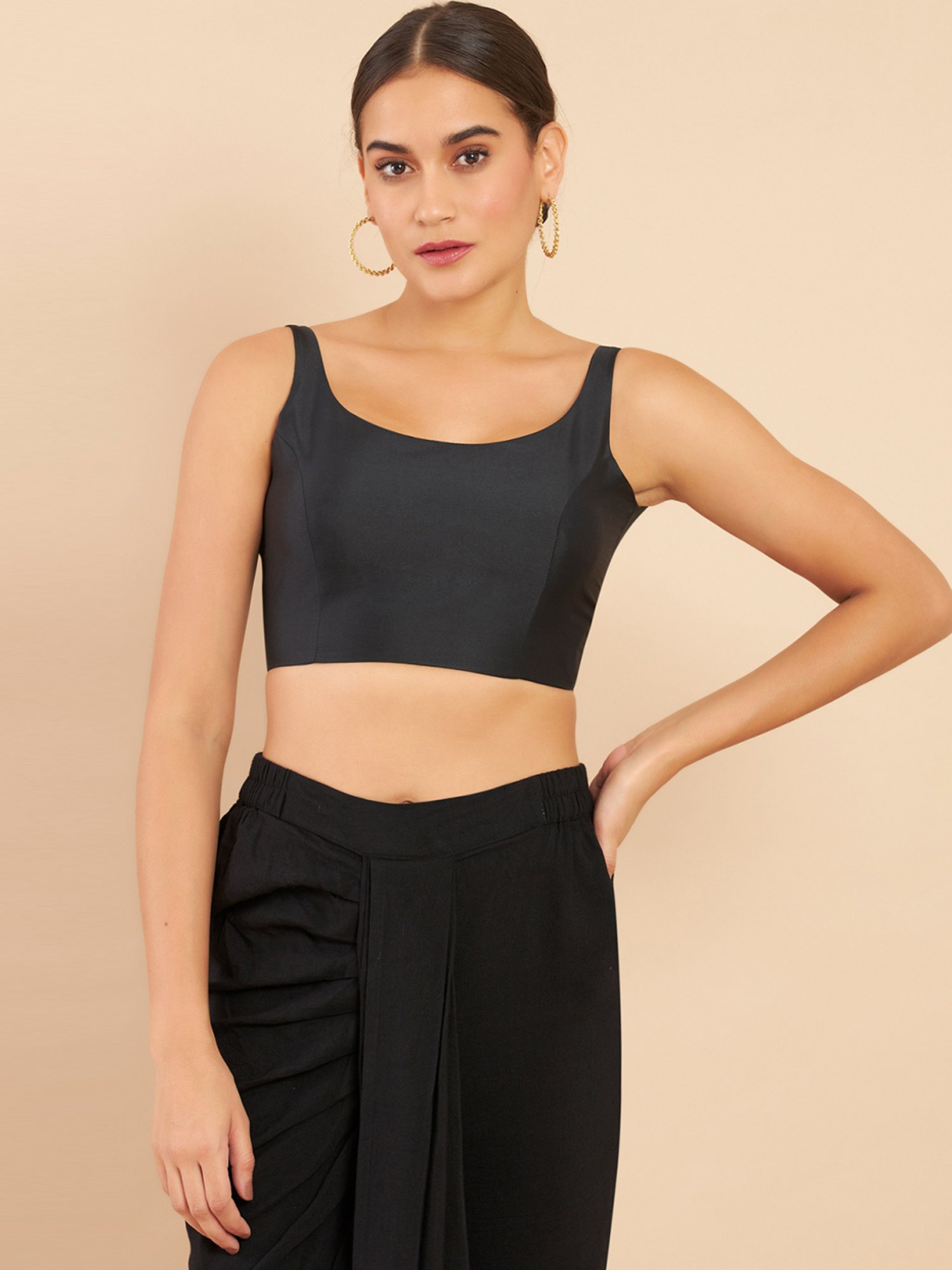 Soch Black Readymade Blouse