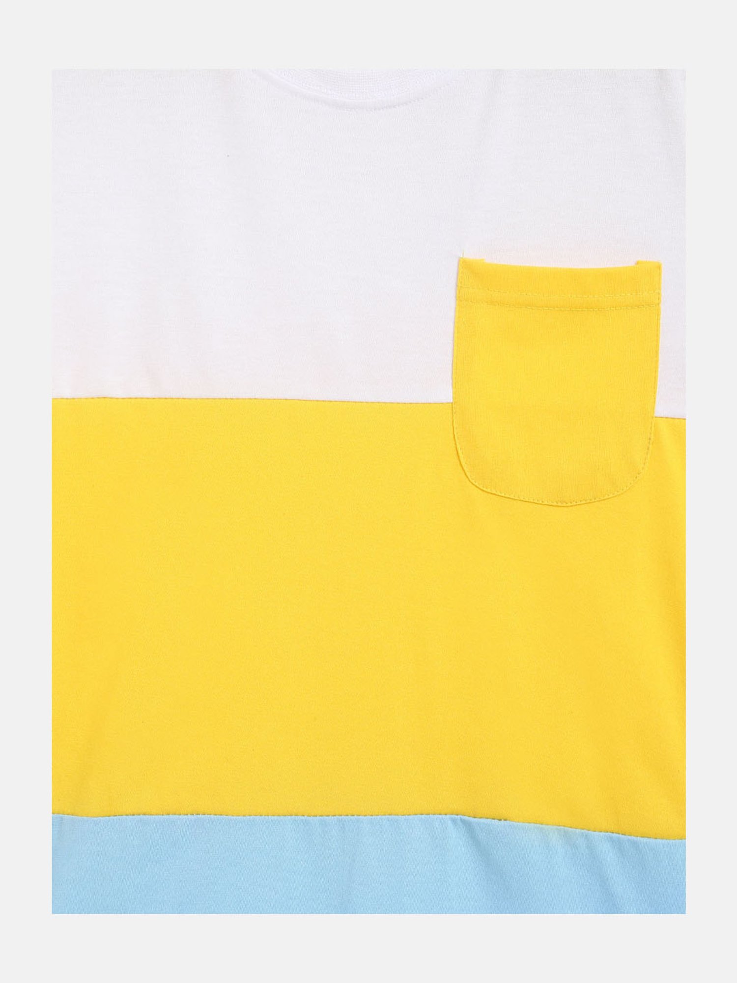 Li'l Tomatoes Kids Multicolor Color Block T-Shirt