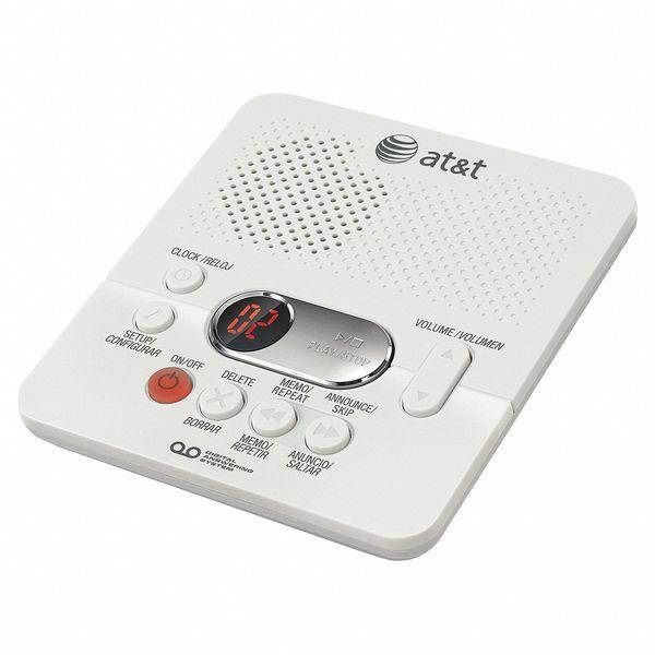 ATT ATT1740 DIGITAL ANSWERING SYSTEM W/ 60 MIN