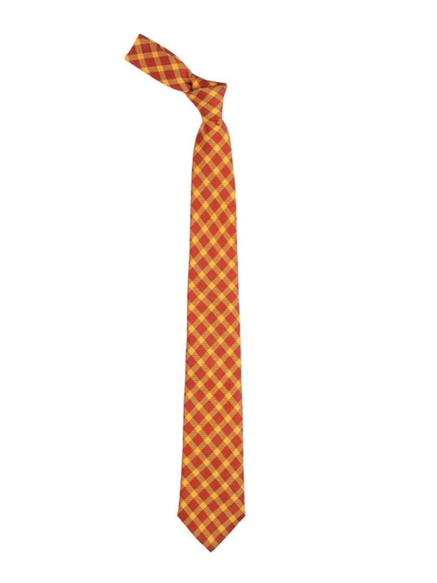 CHOKORE Red and Yellow Checks Tie