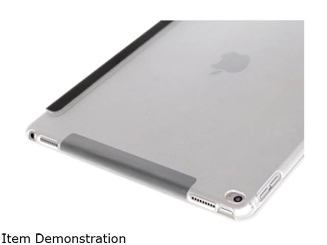 PureGear Black Apple iPad Pro 12.9 Puregear Folio Case - Clear / Black 61522PG