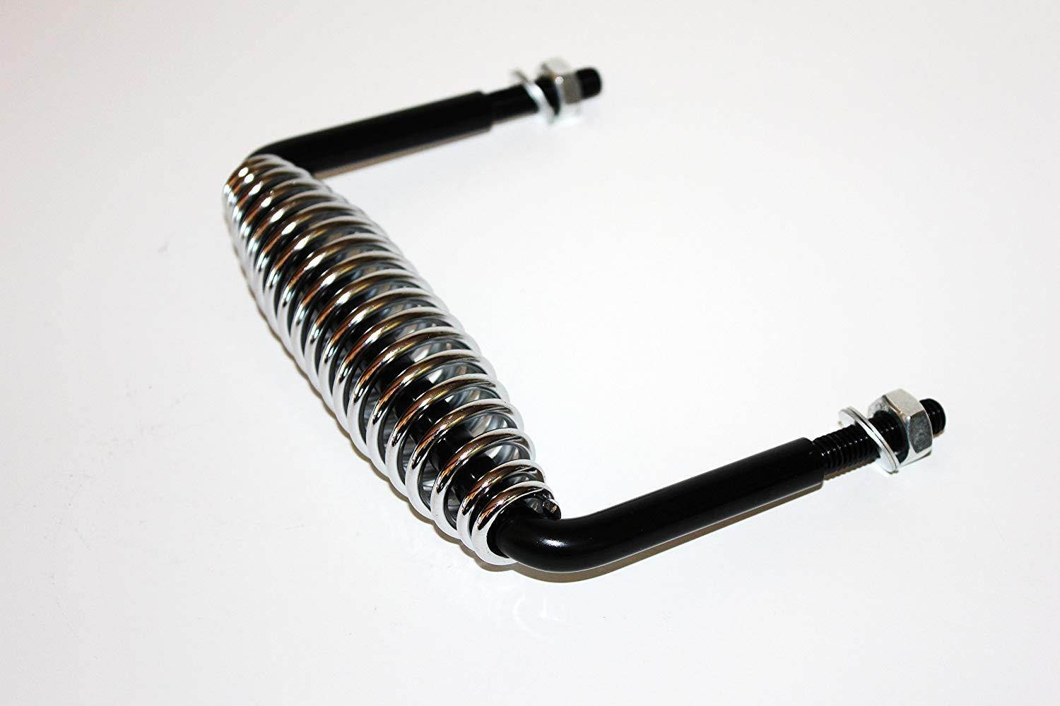 River Country Easy Mount 7" Chrome Spring Grip Handle with Built in Mounting Bracket