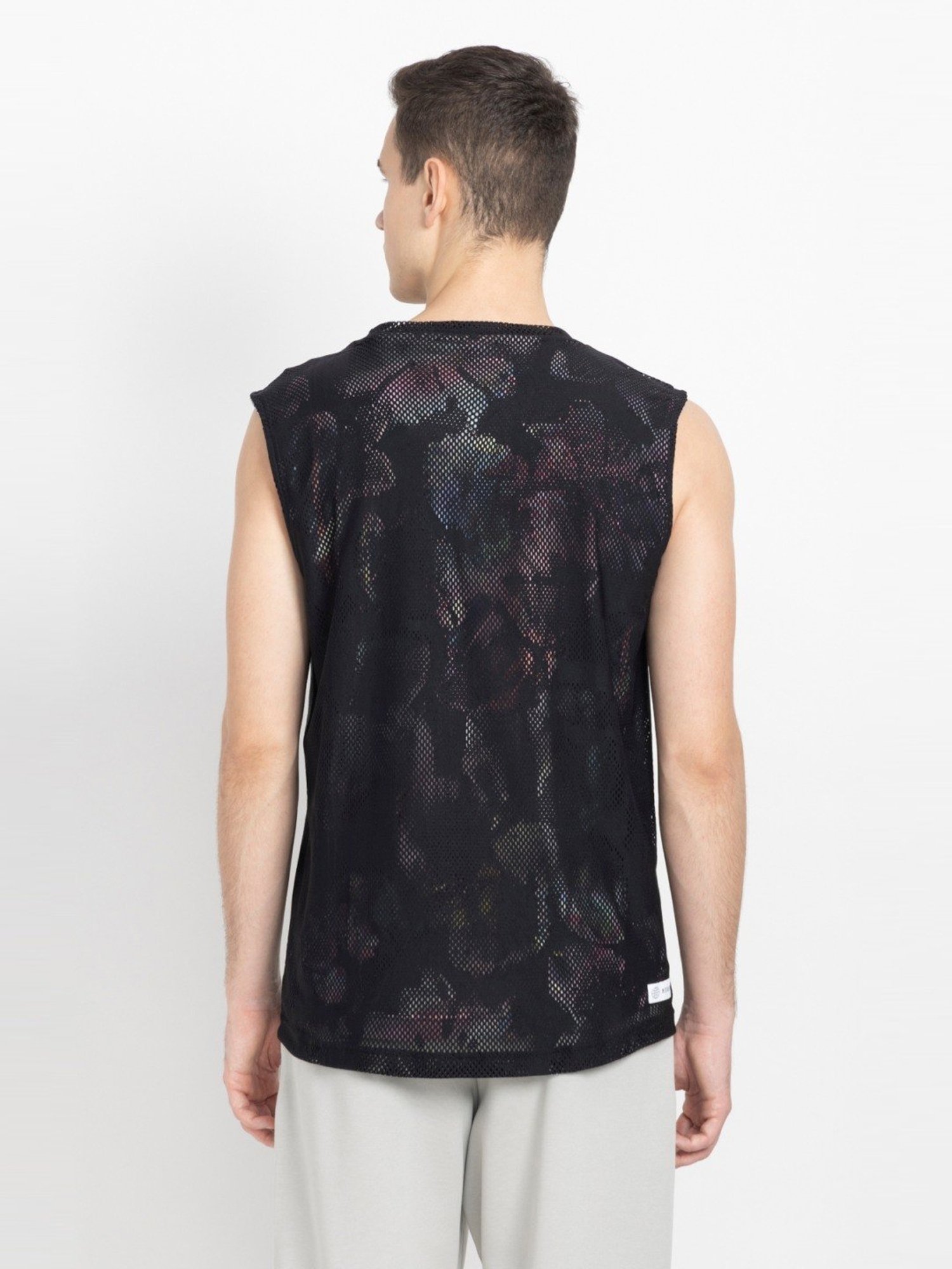 Columbia Black Regular Fit Sports T-Shirt