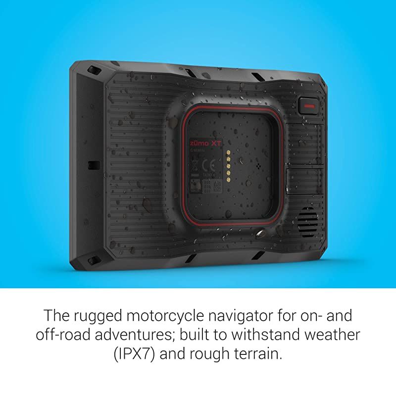 zumo XT, All-Terrain Motorcycle GPS Navigation Device, 5.5-inch Ultrabright and Rain-Resistant Display