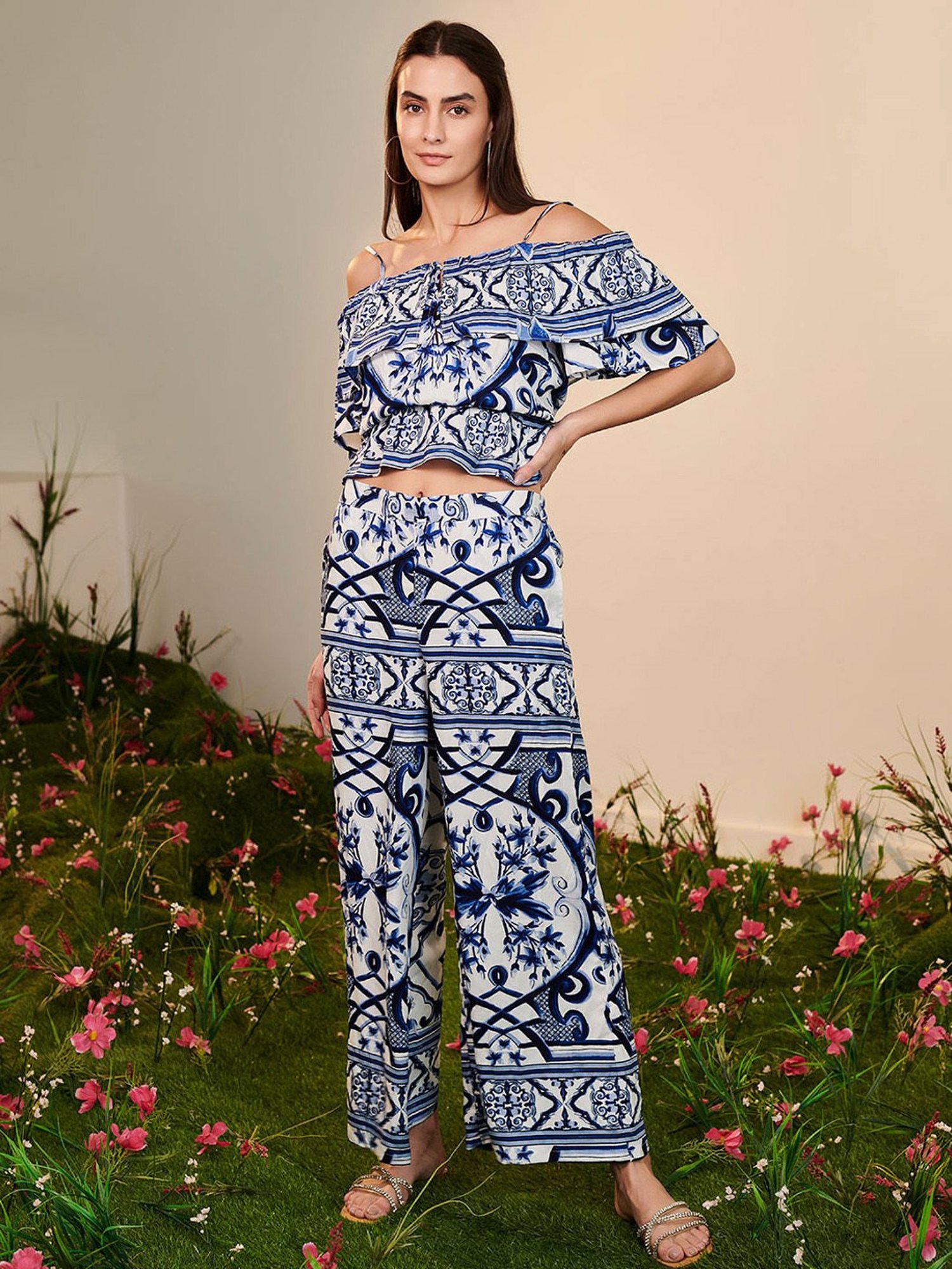 Dusk Attire Multicolor Emma Co-ord Set