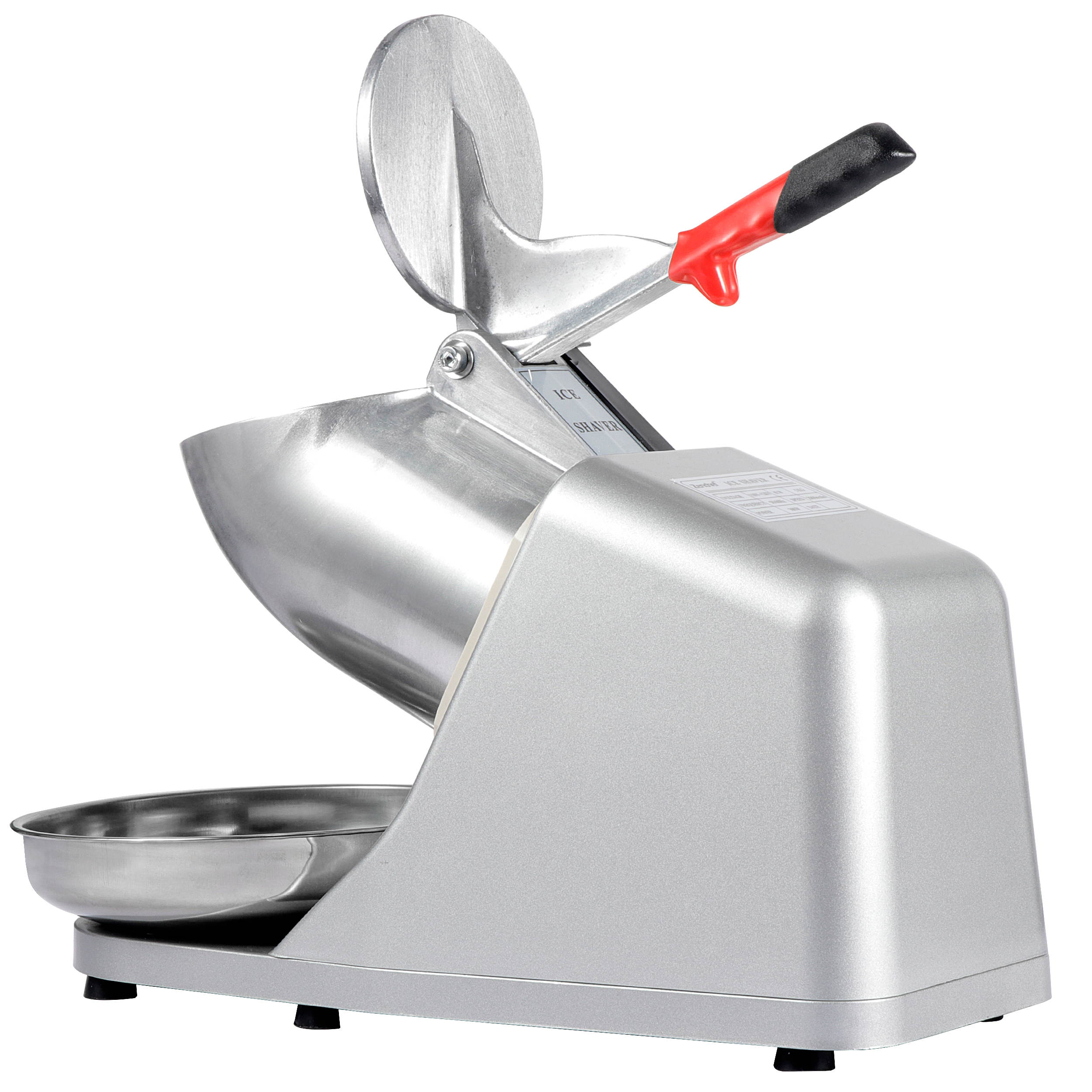 ZENY Ice Shaver Machine Snow Cone Maker Shaved Ice 145 lbs Electric Crusher Shaving - Silver