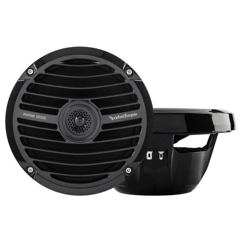 Rockford Fosgate Prime Marine 6.5" 150W 2Way Boat Full Range Speakers, Black
