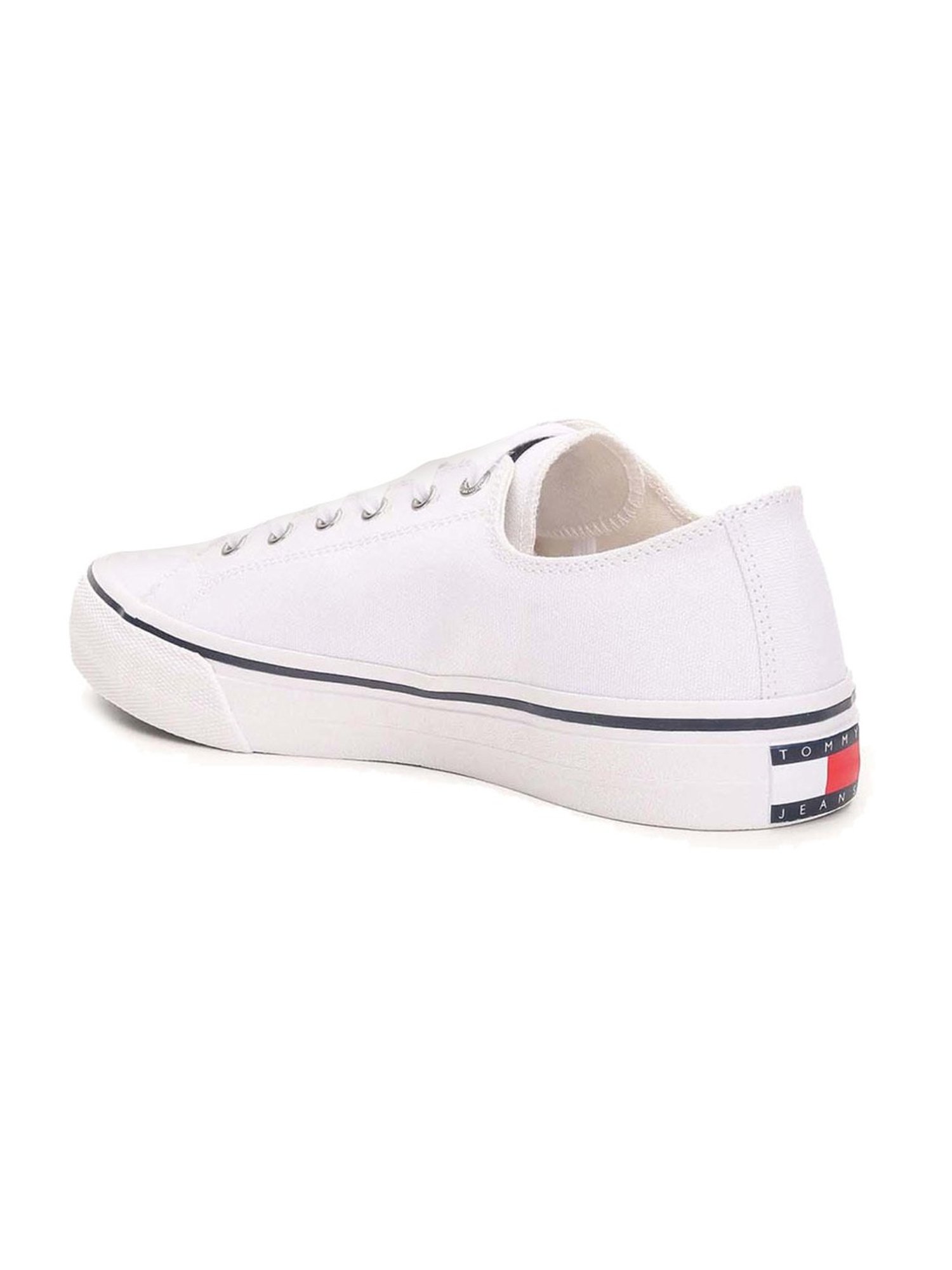 Tommy Hilfiger Men's White Casual Sneakers