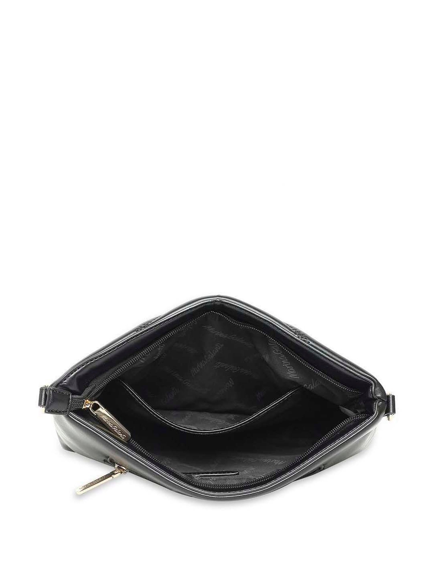 Marina Galanti Black Quilted Medium Sling Handbag