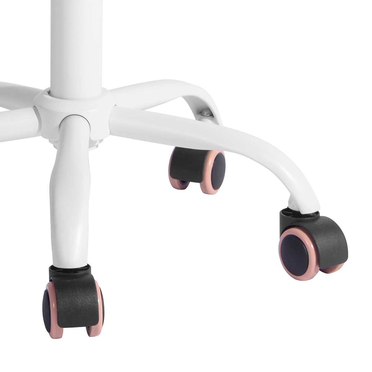 FurnitureR Teen Task Chair Height Adjustable Swivel Rolling,Children Student Computer Desk Chair,Pink