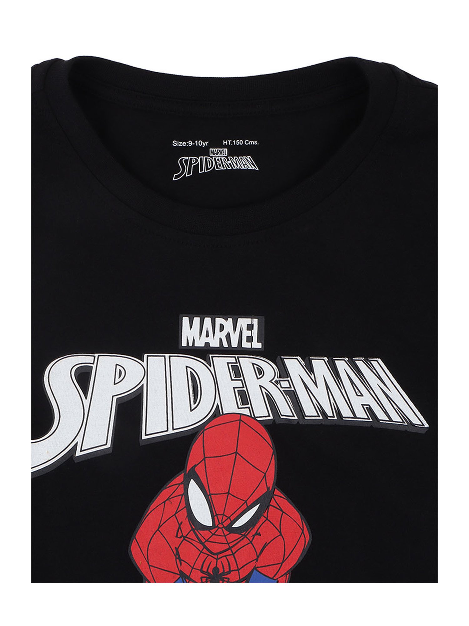 Proteens Kids Black Printed Full Sleeves T-Shirt