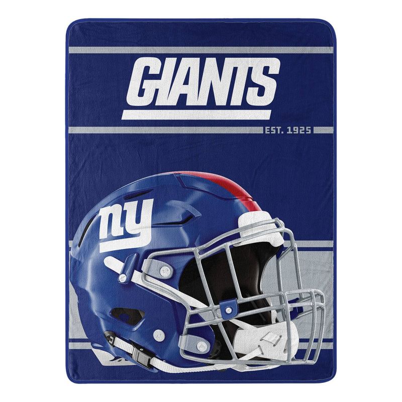 NFL New York Giants Micro Fleece Throw Blanket