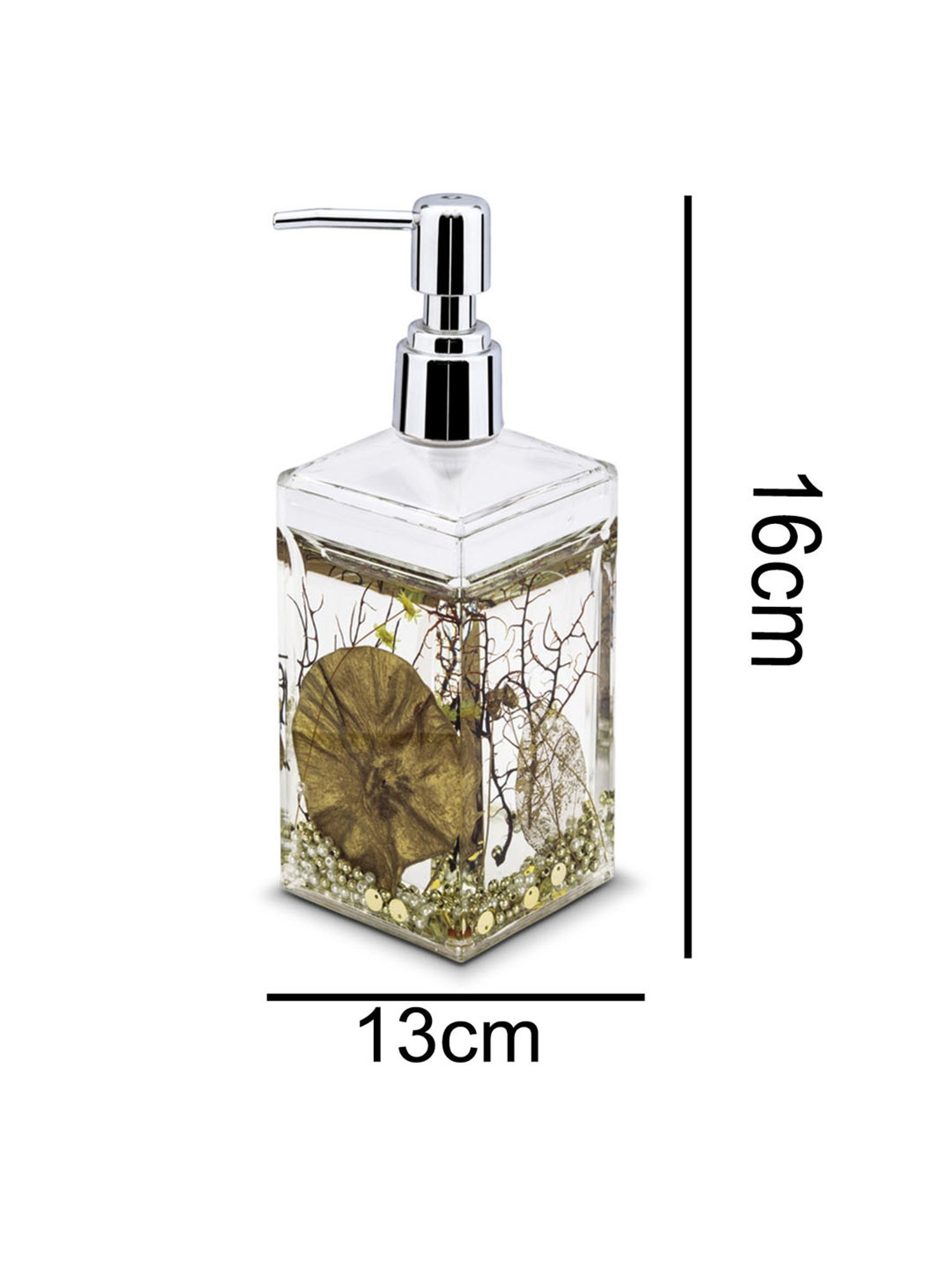 Freelance Gold Acrylic Set of 4 Bathroom Accessories