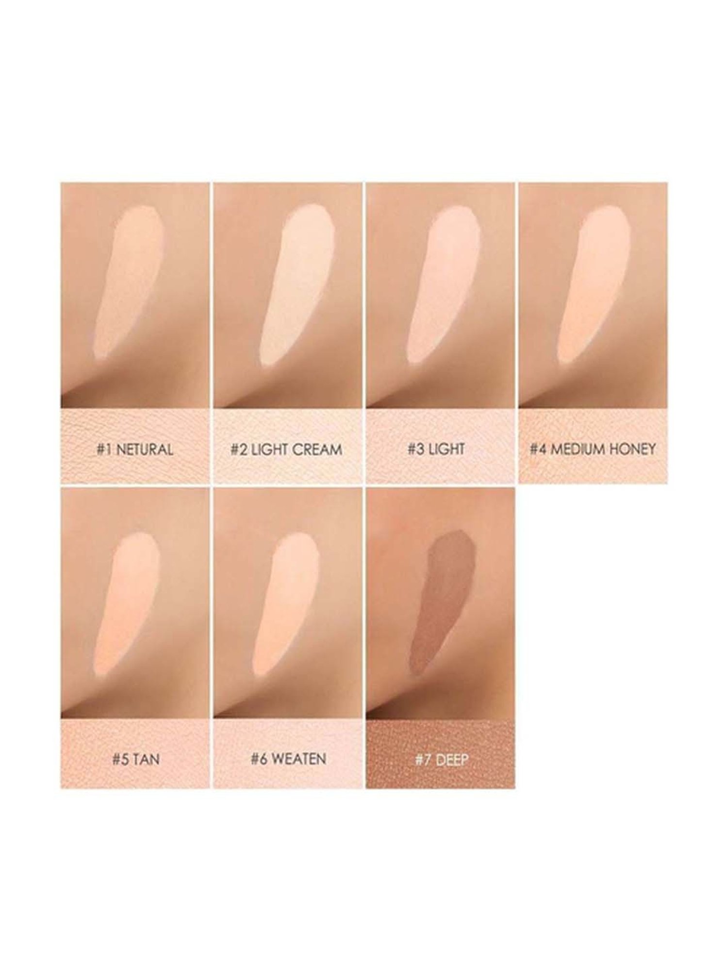 FOCALLURE Liquid Concealer 07 Deep - 6 gm