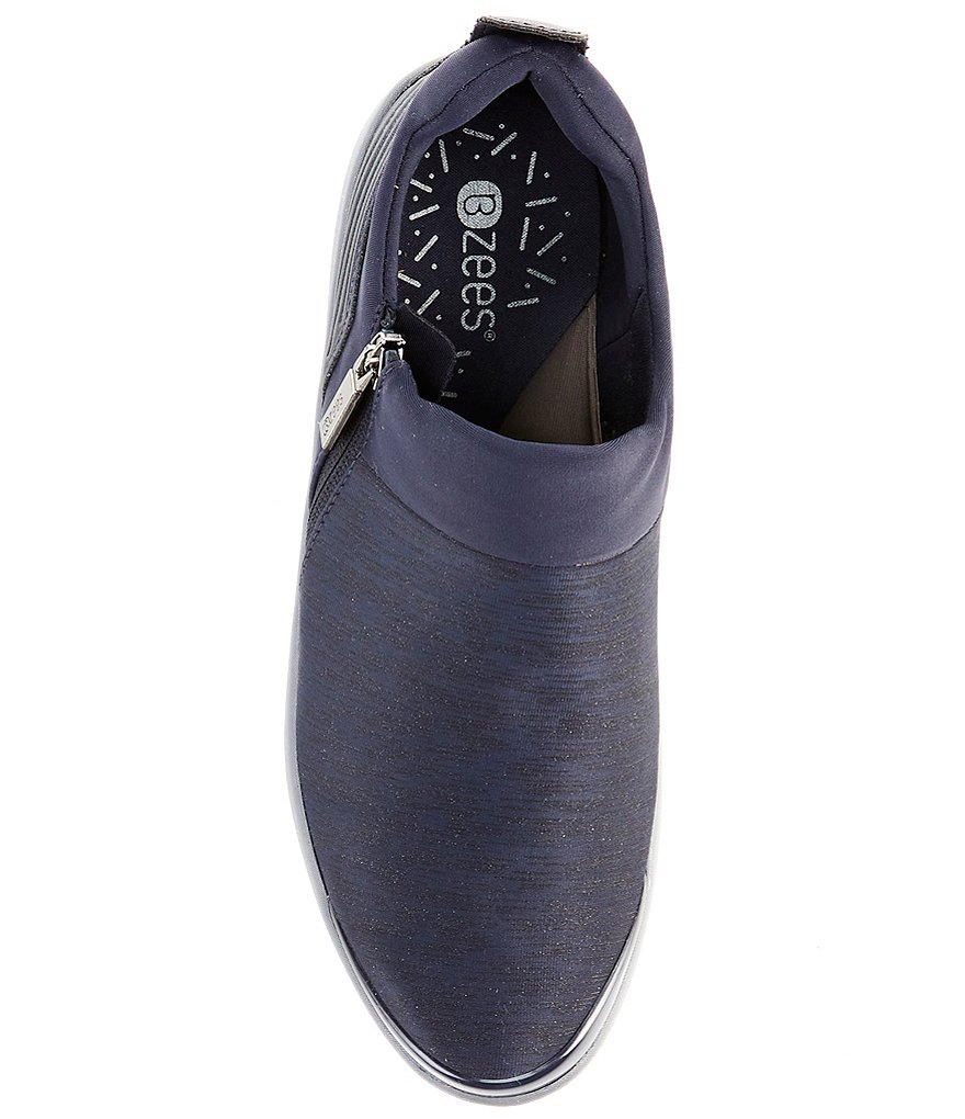 Bzees Axis Metallic Coated Washable Sneakers