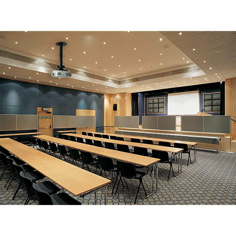 AV PRGUNV Precision Gear Projector Mount for Multimedia Projectors up to 50lb 22kg in Black