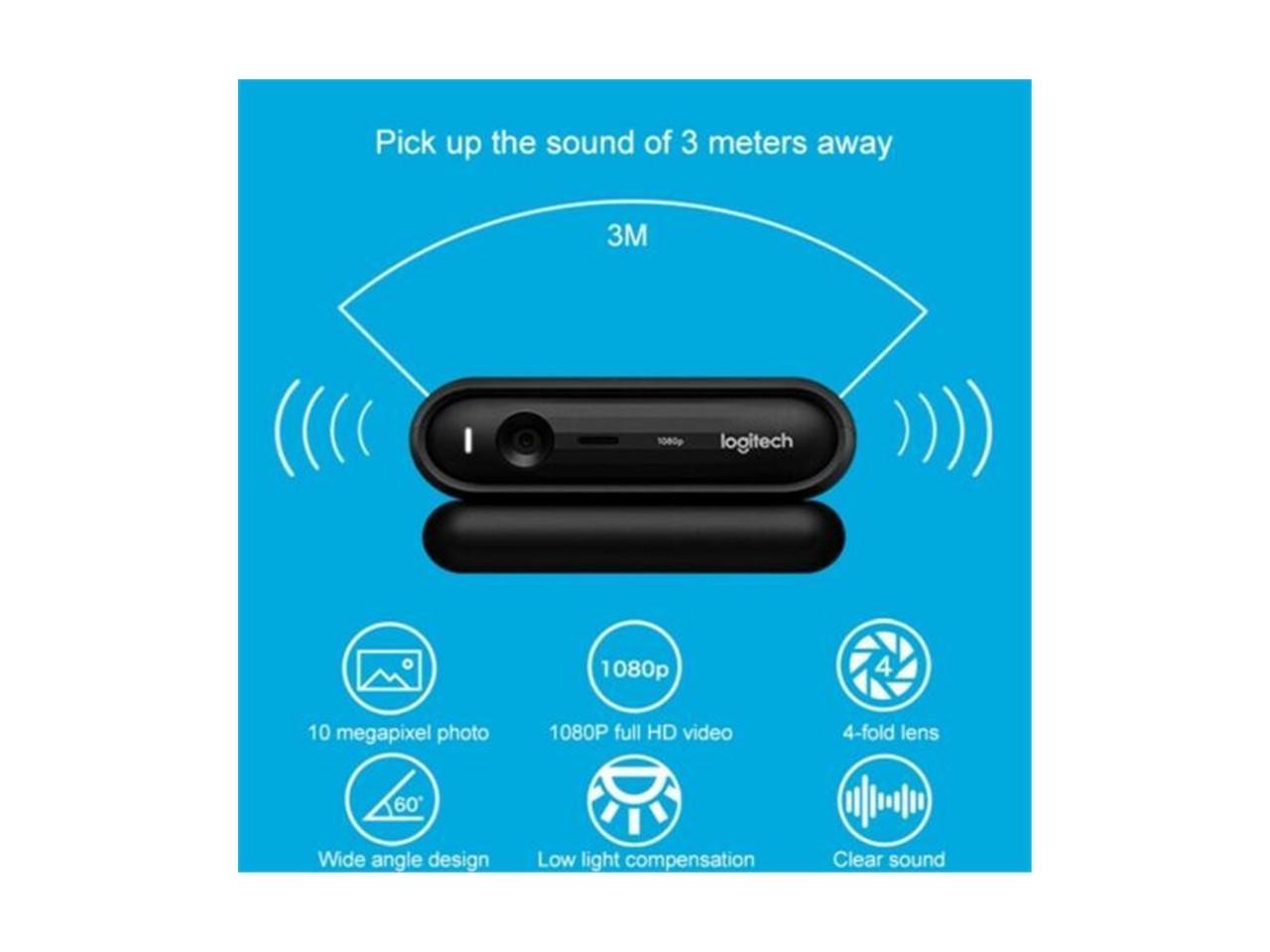 Logitech C670i 1080P HD Computer IPTV WebCam With Microphone BLACK