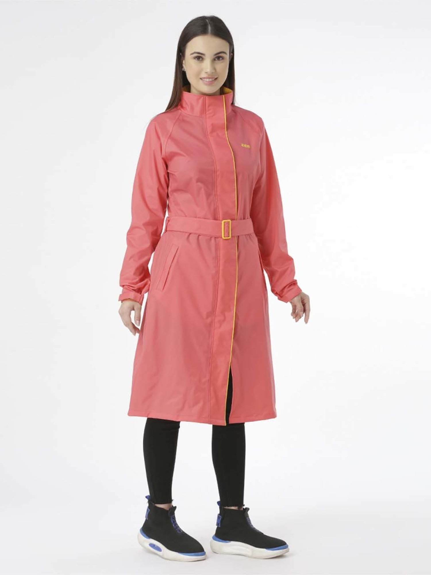 Zeel Red Regular Fit Rain Jacket