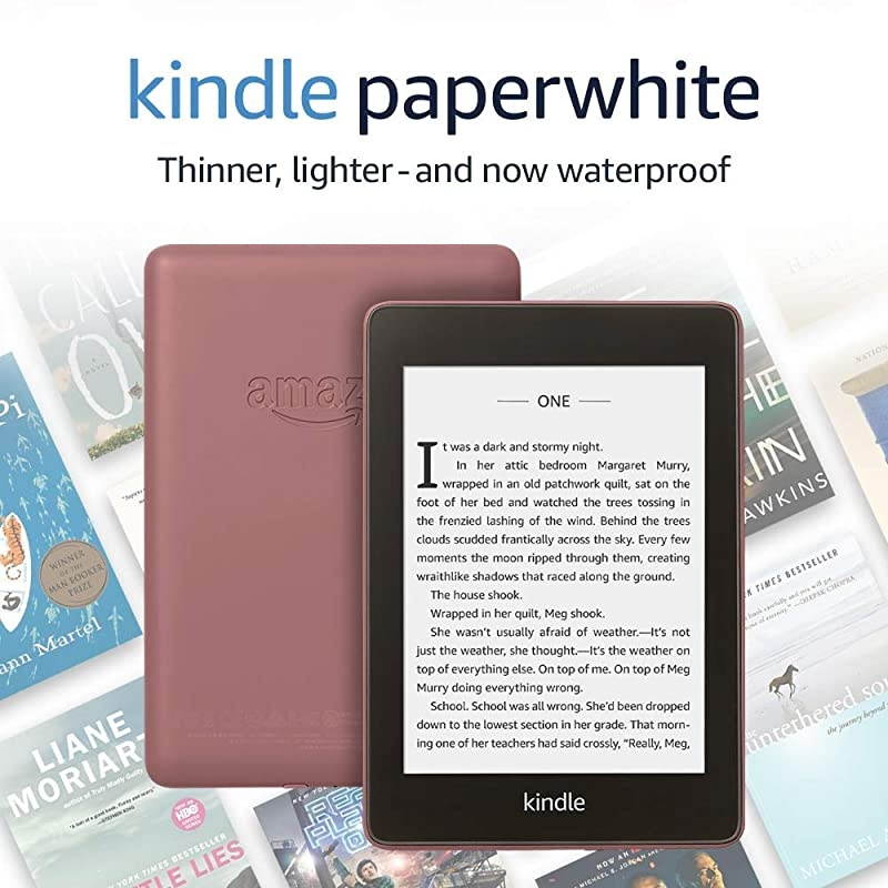 Paperwhite &ndash; Now Waterproof with more than 2x the Storage &ndash; Ad-Supported