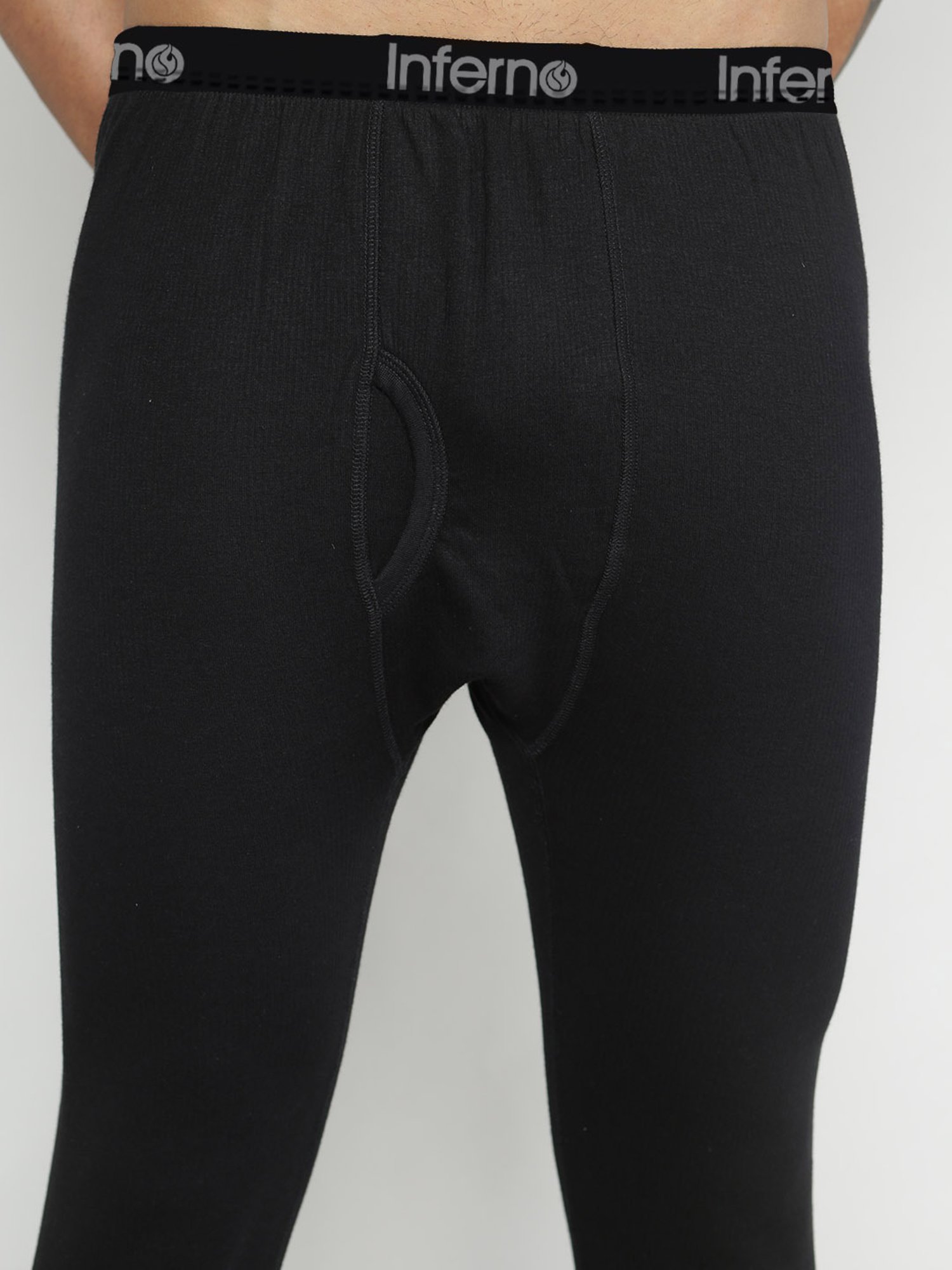 LUX Inferno Black Striped Thermal Bottom