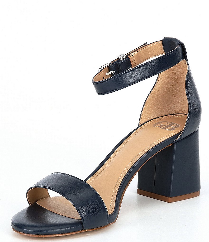 GB Block-Party Leather Two-Piece Sandals