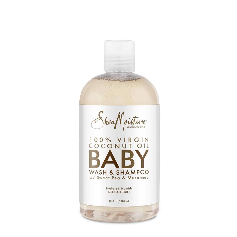 SheaMoisture 100% Virgin Coconut Wash & Shampoo - 13oz