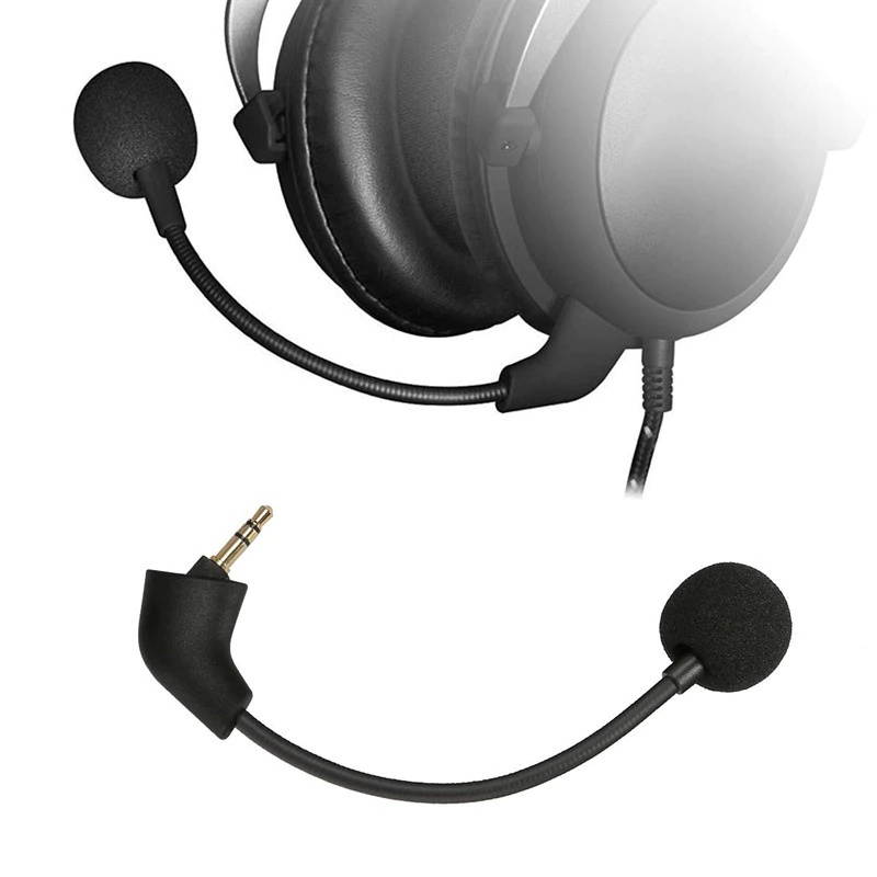 ABKT-Replacement Gaming Mic for KINGSTON HyperX Cloud II /Cloud Core Computer Gaming Headset