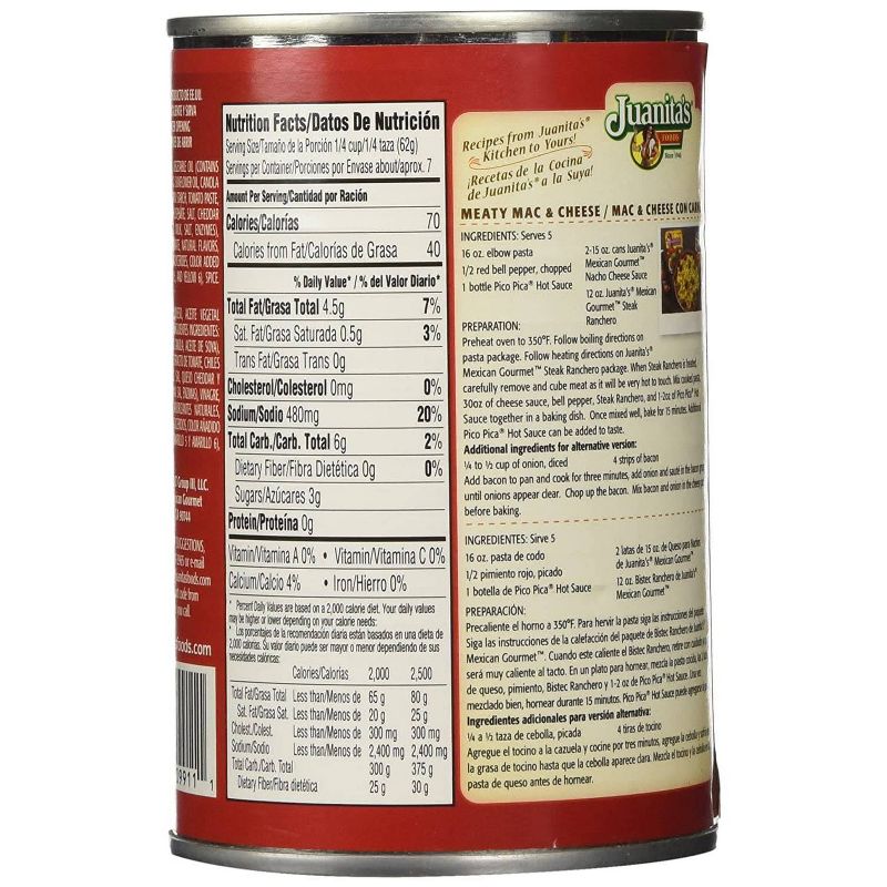 Juanita's Nacho Cheese Sauce - 15 Oz