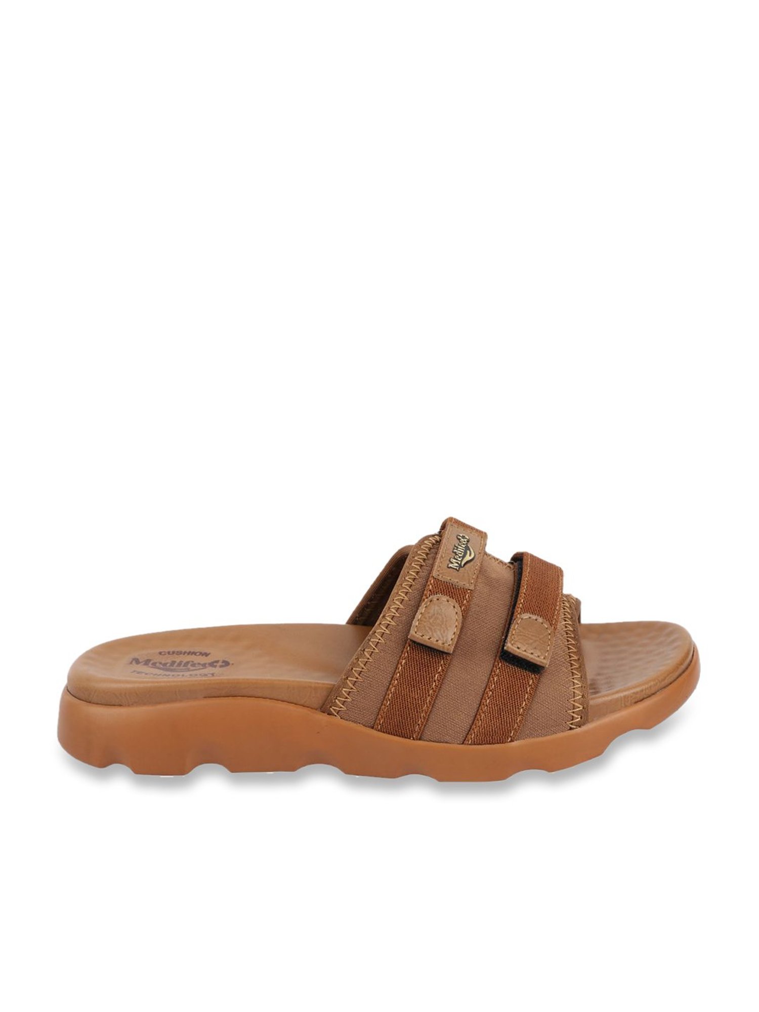 MediFeet Women's Tan Casual Sandals