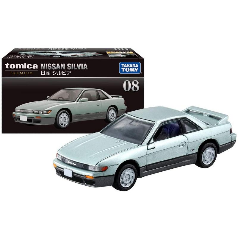 Takara Tomy Tomica Premium 08 Nissan Silvia 1/64 Scale Diecast Car
