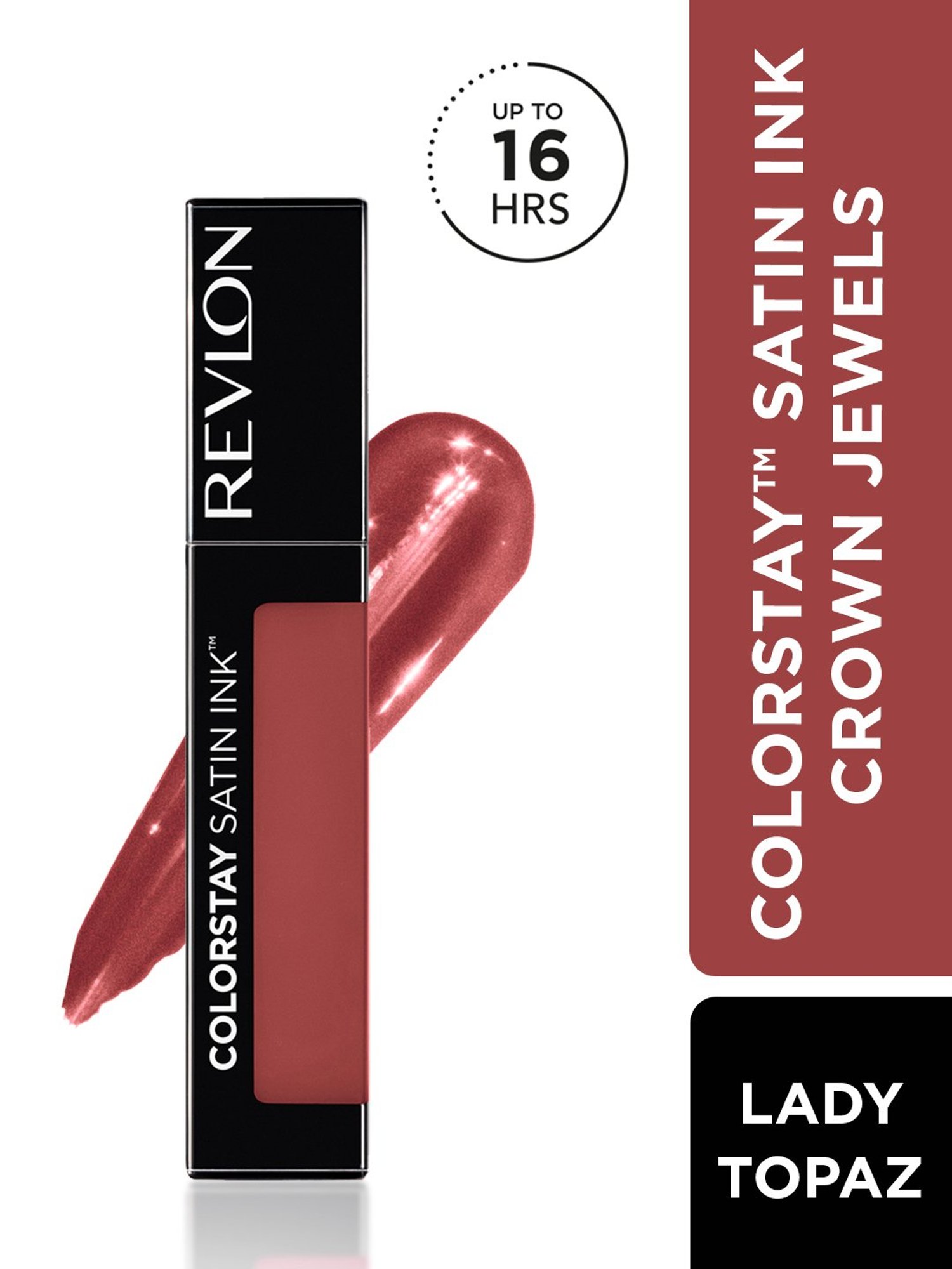 Revlon ColorStay Satin Ink Crown Jewels Liquid Lipstick Lady Topaz - 5 ml