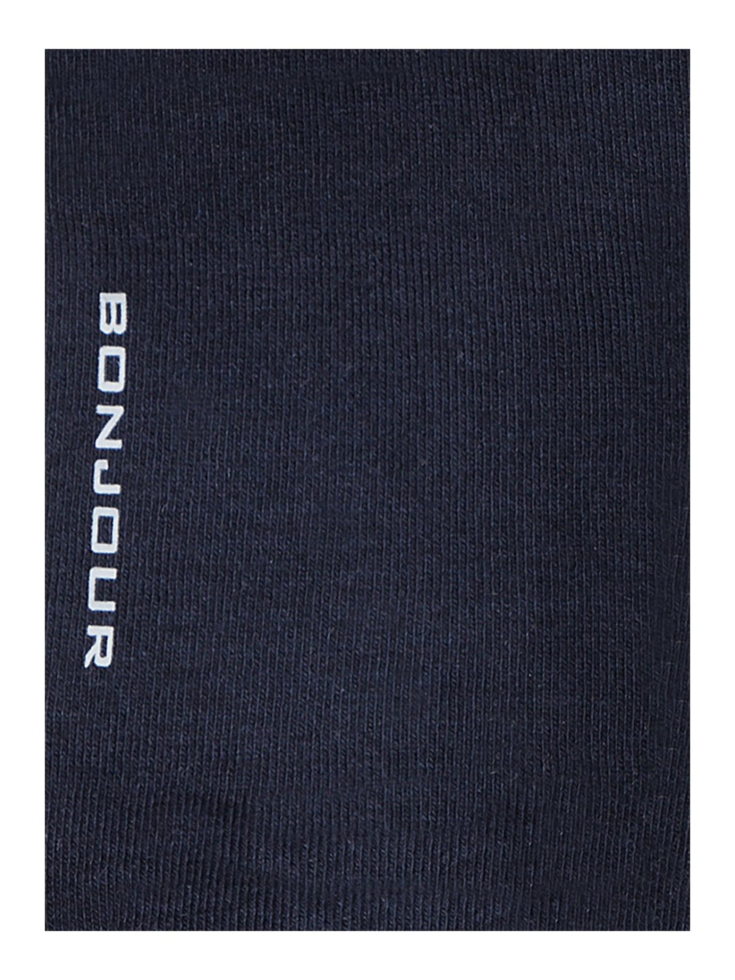 Bonjour Navy Socks - Pack of 4