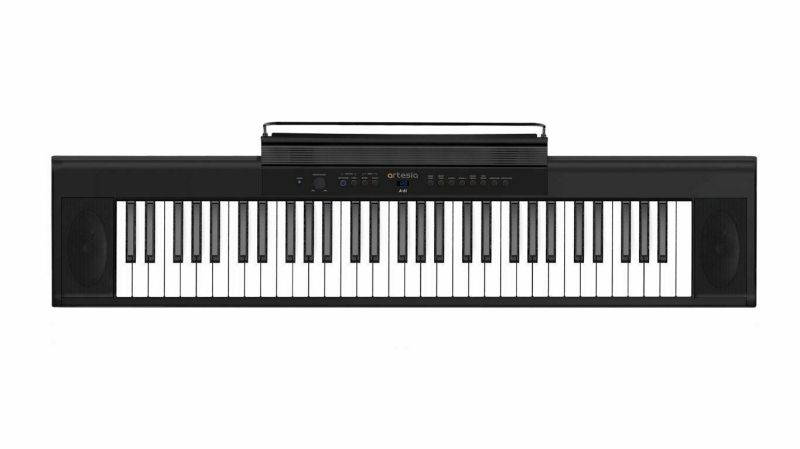 Artesia A-61 61-Key, Digital Piano with 8 Dynamic Voices with USB + Power Supply