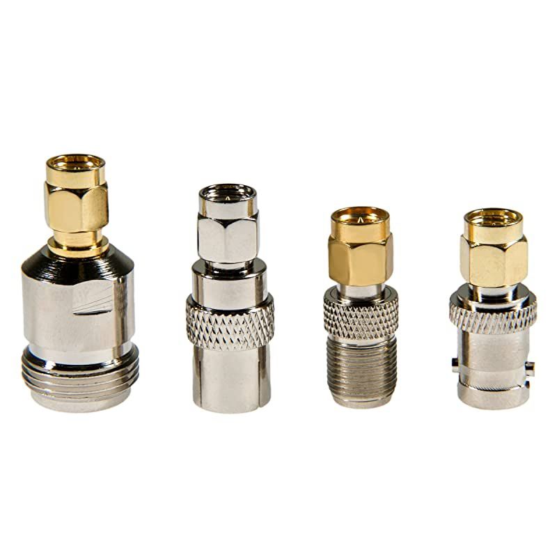 HackRF Complete Bundle - Genuine HackRF One Software Defined Radio (SDR) with 0.5PPM TCXO in a Custom Black Aluminum Enclosure. ANT500 Antenna & SMA Antenna Adapter Bundle Included