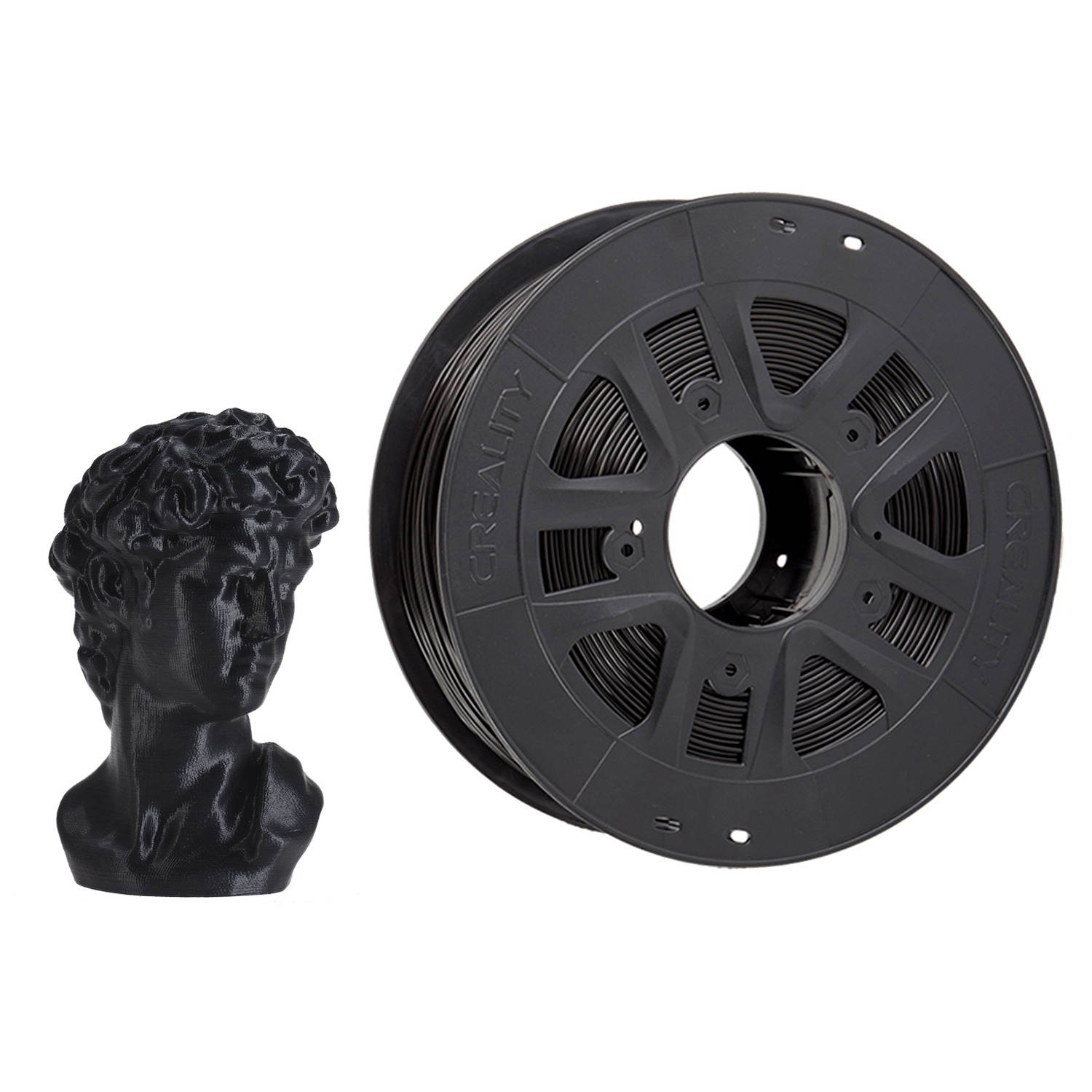 Creality 3D Printer PLA Filament 1.75mm 1kg/2.2lbs Filament Dimensional Accuracy +/- 0.02 mm, Red