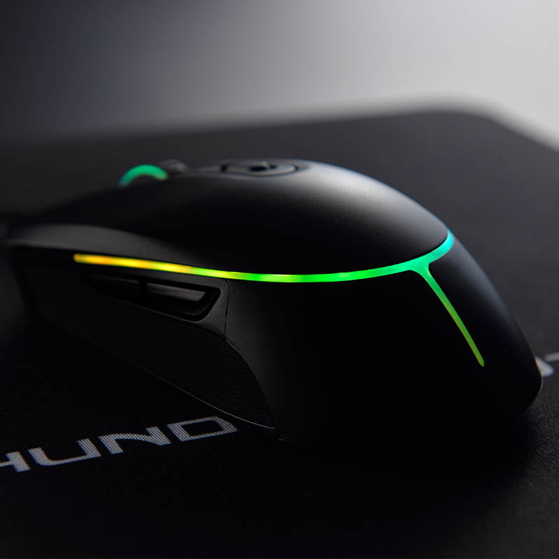 Thunderobot Hunter M303 12000DPI RGB Gaming Mouse-Black