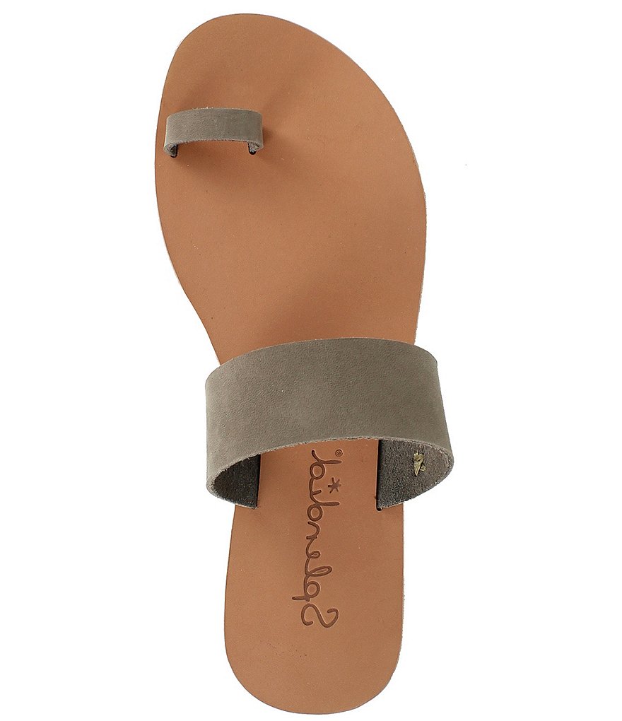 Splendid Serenity Leather Toe Ring Thong Sandals