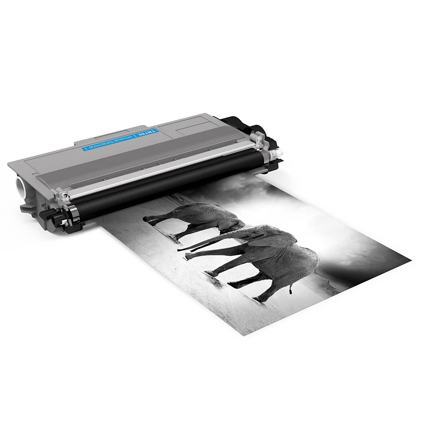 2 High Yield TN750 Black Toner Cartridge For Brother TN720 TN750 DR720 Toner Printer MFC-8510DN MFC-8515DN MFC-8520DN MFC-8710DW MFC-8910DW MFC-8950DW MFC-8950DWT HL-5470DWT HL-6180DW HL-6180DW