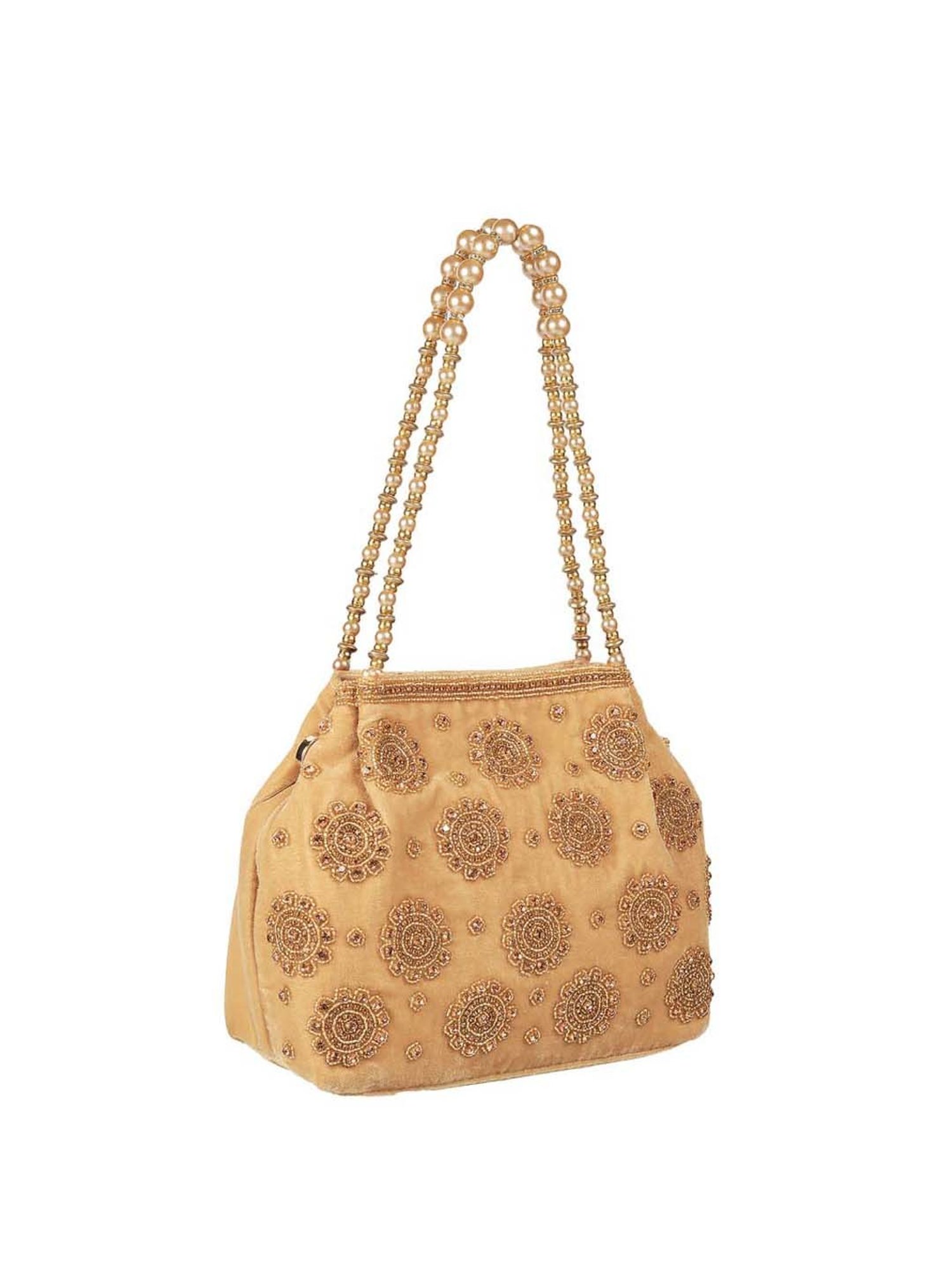 Call It Spring Silver Embellished Potli