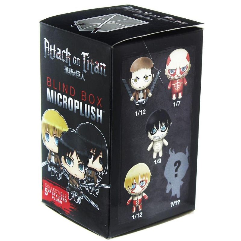 Crowded Coop, LLC Attack on Titan Blind Boxed 3" Microplush