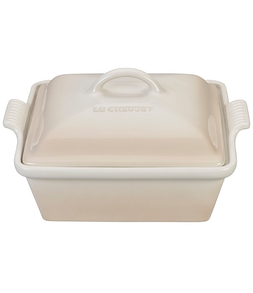 Le Creuset 2.5 Quart Heritage Covered Square Casserole Dish