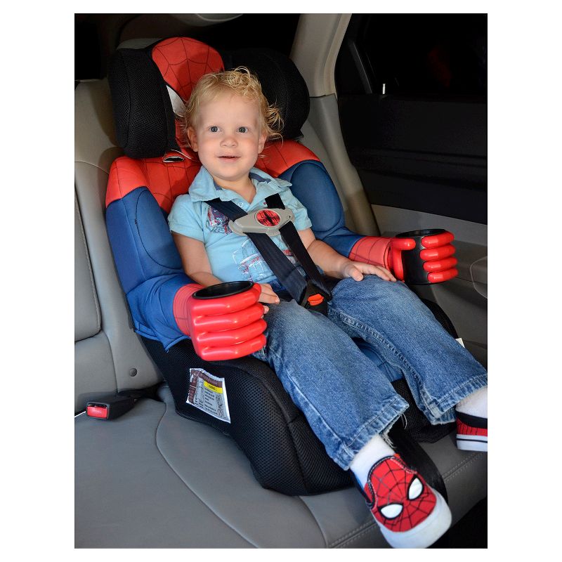 Kids'Embrace Marvel Ultimate Spider-Man Combination Harness Booster Car Seat